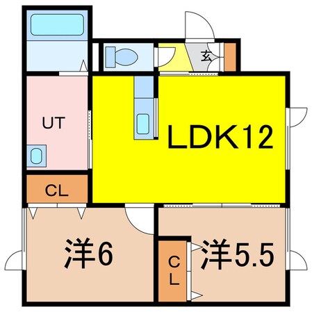 Aqua Interior　3.6の物件間取画像